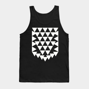 Triangles Digital Art, touches heart ❤️ Tank Top